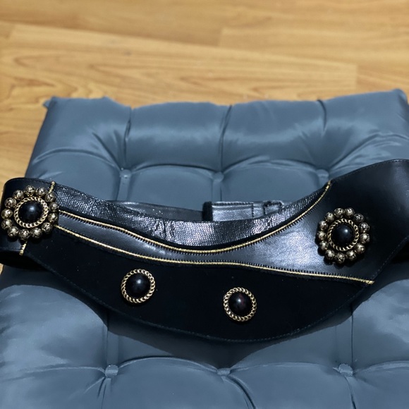 Leather& Stone suede belt - Picture 10 of 15